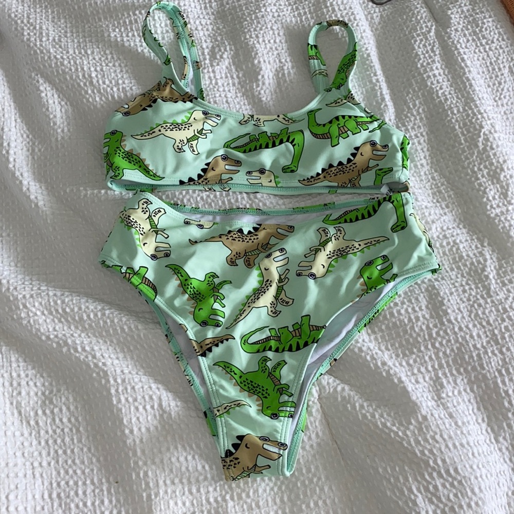 NEW SHEIN Dinosaur Swimsuit